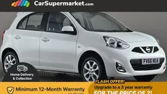 White Used 2016 Nissan Micra Acenta Hatchback | £6,697 (Expensive)