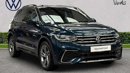 Blue Used 2023 VW Tiguan R-line Edition SUV | £25,088 (Fair price)