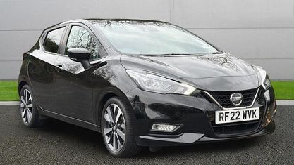 Second-hand Nissan Micra Tekna 92 CP (67 kW) 2022 Negru Hatchback