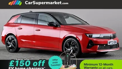 Used Vauxhall Astra GS Line 181 HP (133 kW) 2022 Red Hatchback