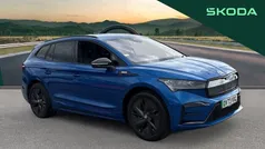 Blue Used 2023 Skoda Enyaq iV vRS SUV | £33,014 (Fair price)
