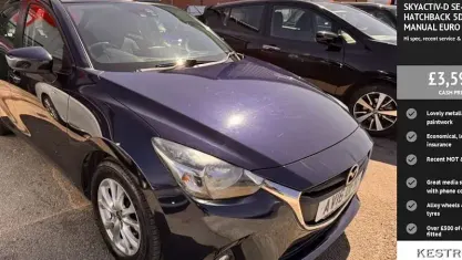 Begagnad Mazda 2 105 HK (77 kW) 2016 Halvkombi