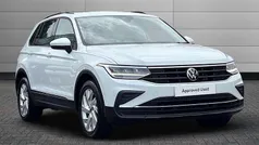 White Used 2022 VW Tiguan Life SUV | £21,495 (Fair price)