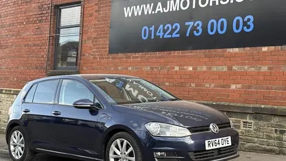 Used VW Golf VII GT 150 HP (110 kW) 2014 Blue Hatchback