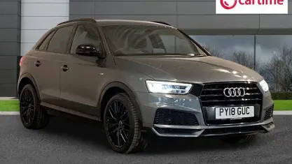 Used Audi Q3 Black Edition 150 HP (110 kW) 2018 Grey SUV
