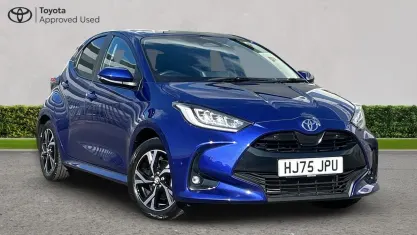 Used Toyota Yaris Design 116 HP (85 kW) 2025 Juniper blue Hatchback
