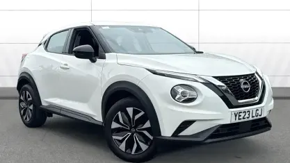 Used Nissan Juke Acenta 114 HP (83 kW) 2023 White SUV
