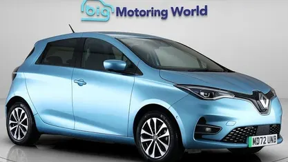 Used Renault Zoe GT-Line 100 kW (136 HP) 2022 Blue Hatchback