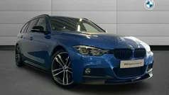 Estoril blue Used 2018 BMW 320 M Sport Estate | £16,990 (Fair price)
