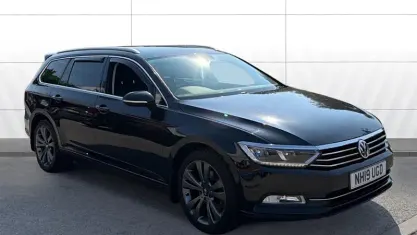 Used VW Passat Business 150 HP (110 kW) 2019 Black Estate