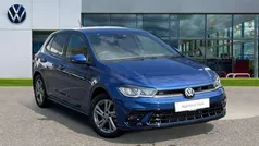 Reef blue Used 2024 VW Polo R-line Hatchback | £21,311 (Fair price)