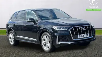 Used Audi Q7 S-Line 340 HP (250 kW) 2021 Black SUV