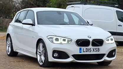 Used BMW 118 M Sport 136 HP (100 kW) 2015 White Hatchback