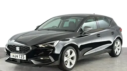 Used Seat Leon FR 150 HP (110 kW) 2023 Black Hatchback