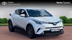 White Used 2017 Toyota C-HR SUV | £12,995 (Fair price)