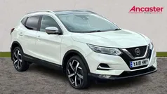 White Used 2018 Nissan Qashqai SUV | £16,975 (Fair price)