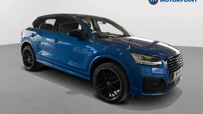 Used Audi Q2 Black Edition 150 HP (110 kW) 2020 Blue SUV