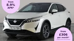 White Used 2022 Nissan Qashqai Tekna SUV | £20,627 (Fair price)