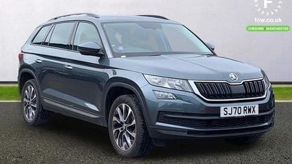 Second-hand Skoda Kodiaq SE Drive 150 CP (110 kW) 2020 Gri SUV