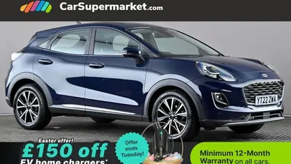 Used Ford Puma Titanium 125 HP (91 kW) 2022 Blue SUV
