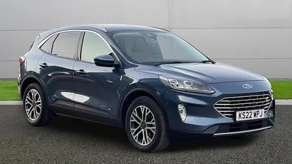 Used Ford Kuga Titanium 190 HP (139 kW) 2021 Blue SUV