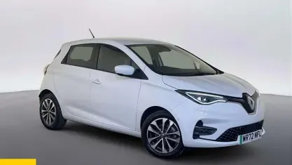 Used Renault Zoe GT-Line 100 kW (136 HP) 2022 White Hatchback