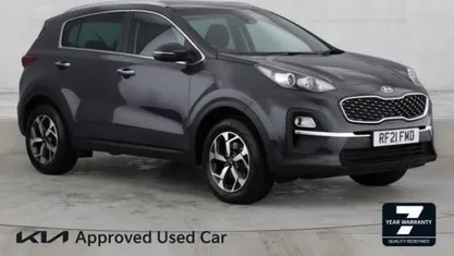 Used Kia Sportage 132 HP (97 kW) 2021 Grey SUV
