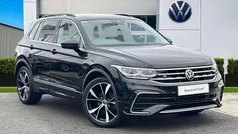 Black Used 2022 VW Tiguan R-line SUV | £26,399 (Fair price)