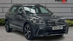 Grey Used 2021 VW Tiguan R-line SUV | £24,499 (Fair price)