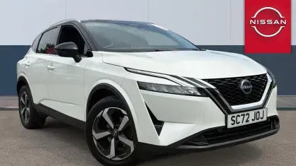 Used Nissan Qashqai N-Connecta 140 HP (102 kW) 2022 White SUV