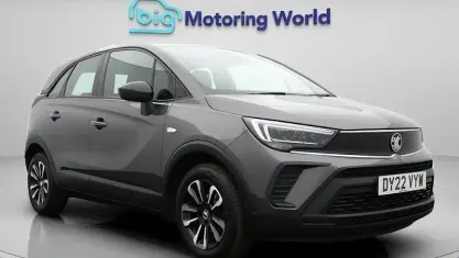 Used Vauxhall Crossland Design Edition 83 HP (61 kW) 2022 Grey SUV