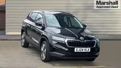 Black magic pearl effect Used 2024 Skoda Karoq SE Drive SUV | £22,850 (Fair price)