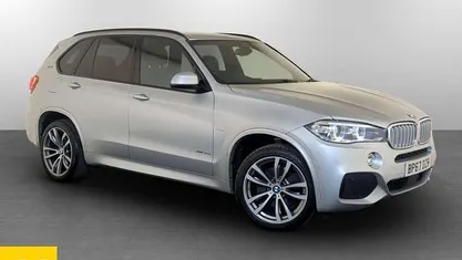 Silver Used 2017 BMW X5 M Sport SUV | £17,995 (Good price)