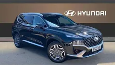 Black Used 2022 Hyundai Santa Fe Ultimate SUV | £29,379 (Fair price)