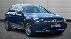 Blue Used 2020 Mercedes GLC220 AMG Line Premium SUV | £30,350 (A bit pricey)