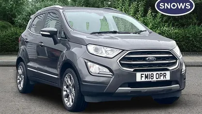 Used 2018 Ford Ecosport Titanium SUV | £8,539 (Fair price)