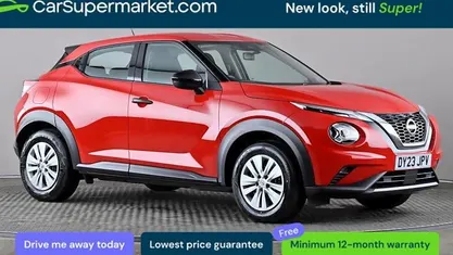 Used Nissan Juke Visia 114 HP (83 kW) 2023 Red SUV