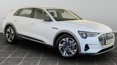 White Used 2020 Audi e-tron Comfort SUV | £19,995 (Super price)