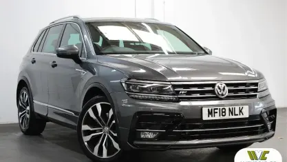 Used VW Tiguan R-line 195 HP (143 kW) 2018 Indium grey SUV