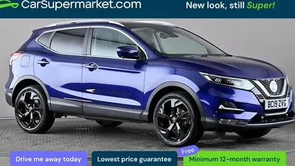 Used Nissan Qashqai Tekna 140 HP (102 kW) 2019 Blue SUV