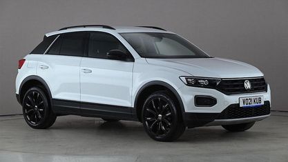 Używany VW T-Roc Black Edition 150 KM (110 kW) 2021 Biały SUV