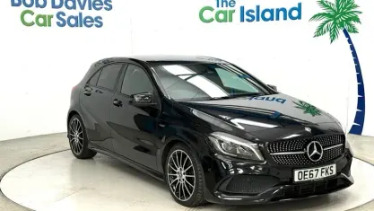 Used Mercedes A220 Premium Plus 177 HP (130 kW) 2018 Black Hatchback