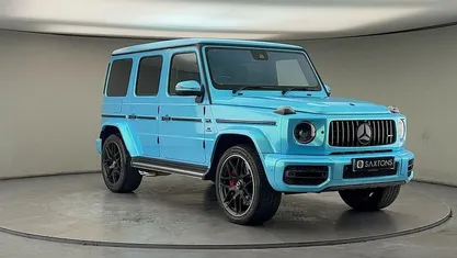 Used Mercedes G63 AMG AMG 585 HP (430 kW) 2022 Blue SUV