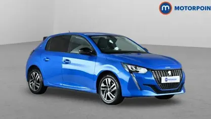 Begagnad Peugeot 208 Allure+ 131 HK (96 kW) 2023 Blå Halvkombi
