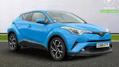 Blue Used 2018 Toyota C-HR Design SUV | £15,099 (Fair price)
