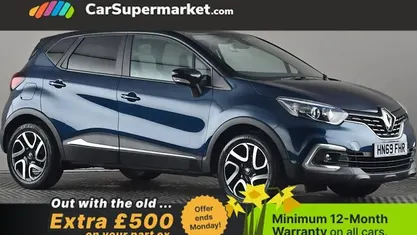 Used Renault Captur Iconic 90 HP (66 kW) 2019 Blue/black SUV