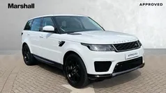 Solid fuji white Used 2022 Land Rover Range Rover Sport HSE SUV | £32,789 (Super price)