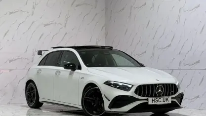 Used Mercedes A35 AMG Premium Plus 306 HP (225 kW) 2023 White Hatchback