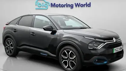 Used Citroën e-C4 Shine 100 kW (136 HP) 2022 Black Hatchback