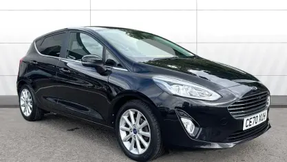Used Ford Fiesta Titanium 95 HP (69 kW) 2020 Black Hatchback
